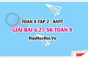Bài 6.27 SGK Toán 8 Tập 2 Kết nối tri thức